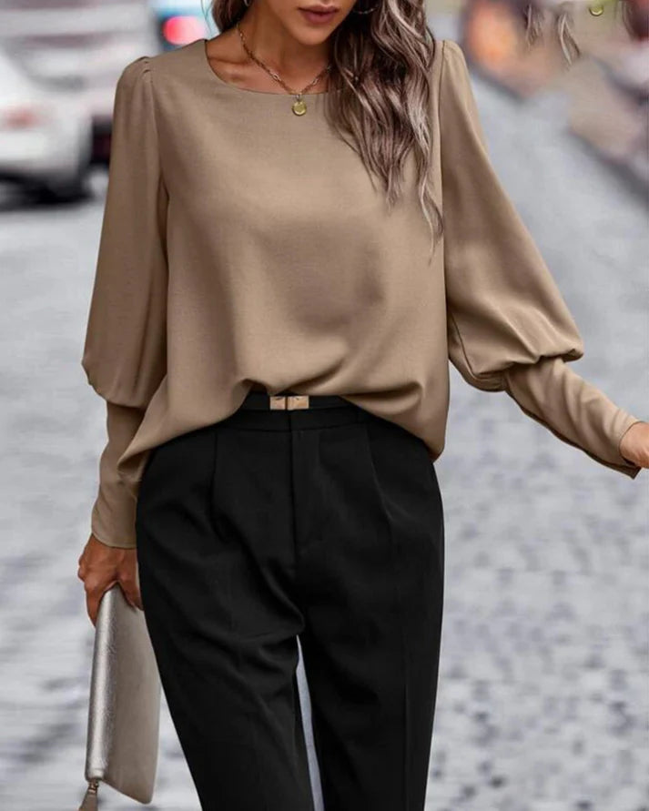 Sophia - Elegant plain blouse