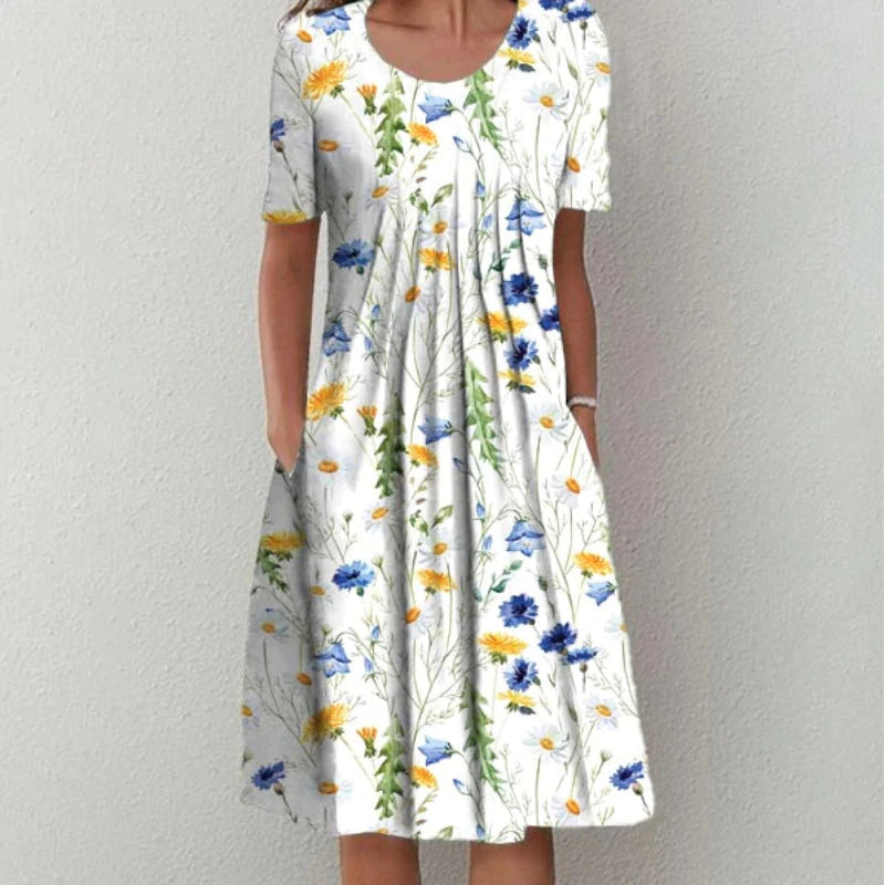 Ayla | Elegant Cotton Dress