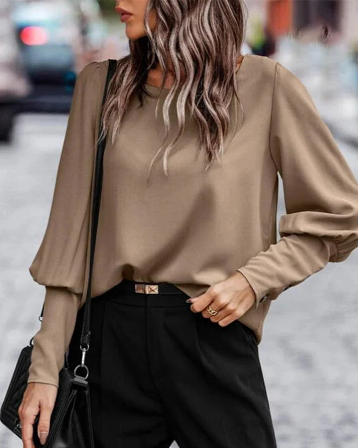 Sophia - Elegant plain blouse