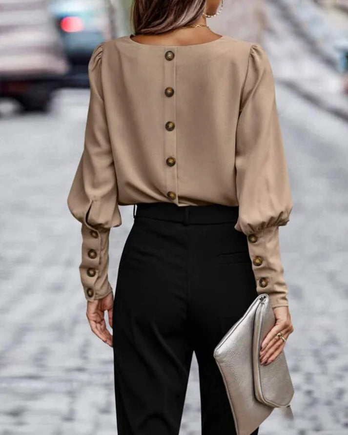 Sophia - Elegant plain blouse