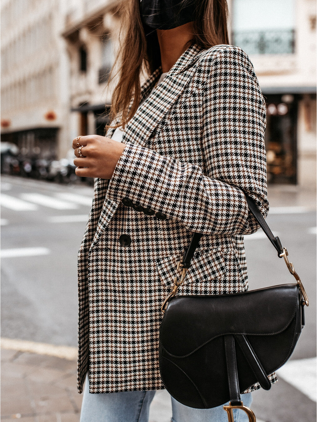 Harper | Plaid Blazer