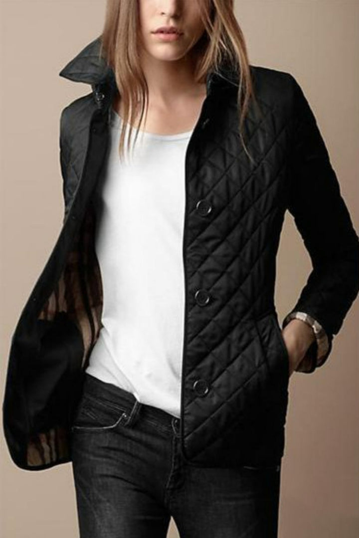 Alexis | Slim Silk Cotton Jacket