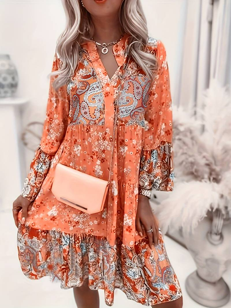 Emilia Floral Print Dress