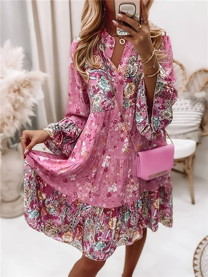 Emilia Floral Print Dress