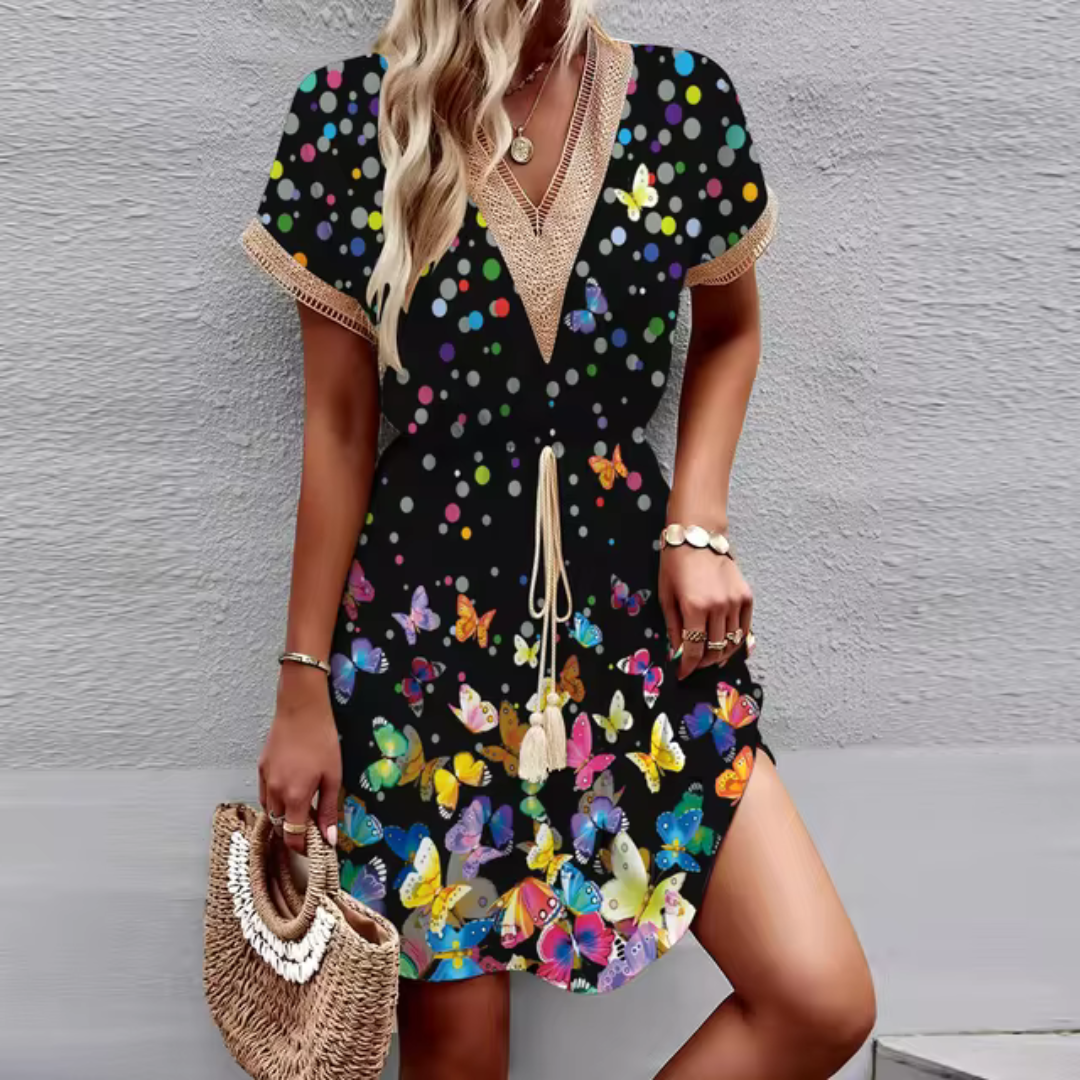 Agatha - Colorful Floral Dress