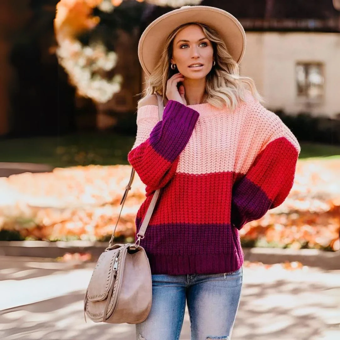 Athena - Stylish Knit Sweater