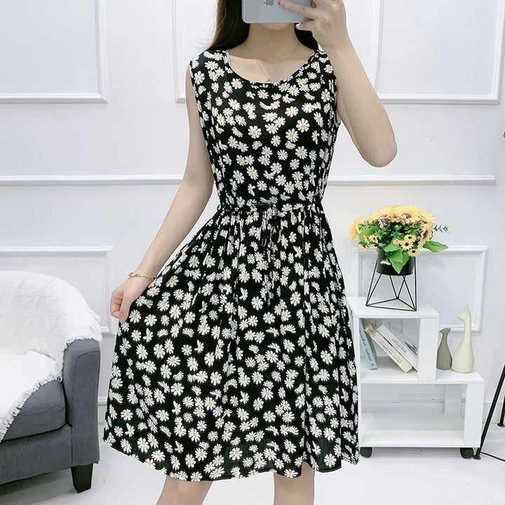 CHERRY - Casual Sleeveless Dress