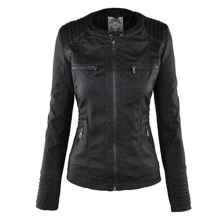 Zoe | Stylish Leather Jacket