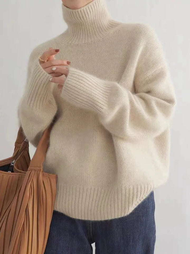 Madeline - Cashmere Turtleneck Sweater