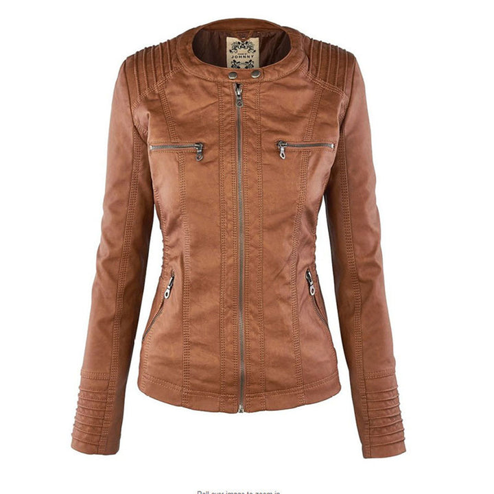 Zoe | Stylish Leather Jacket