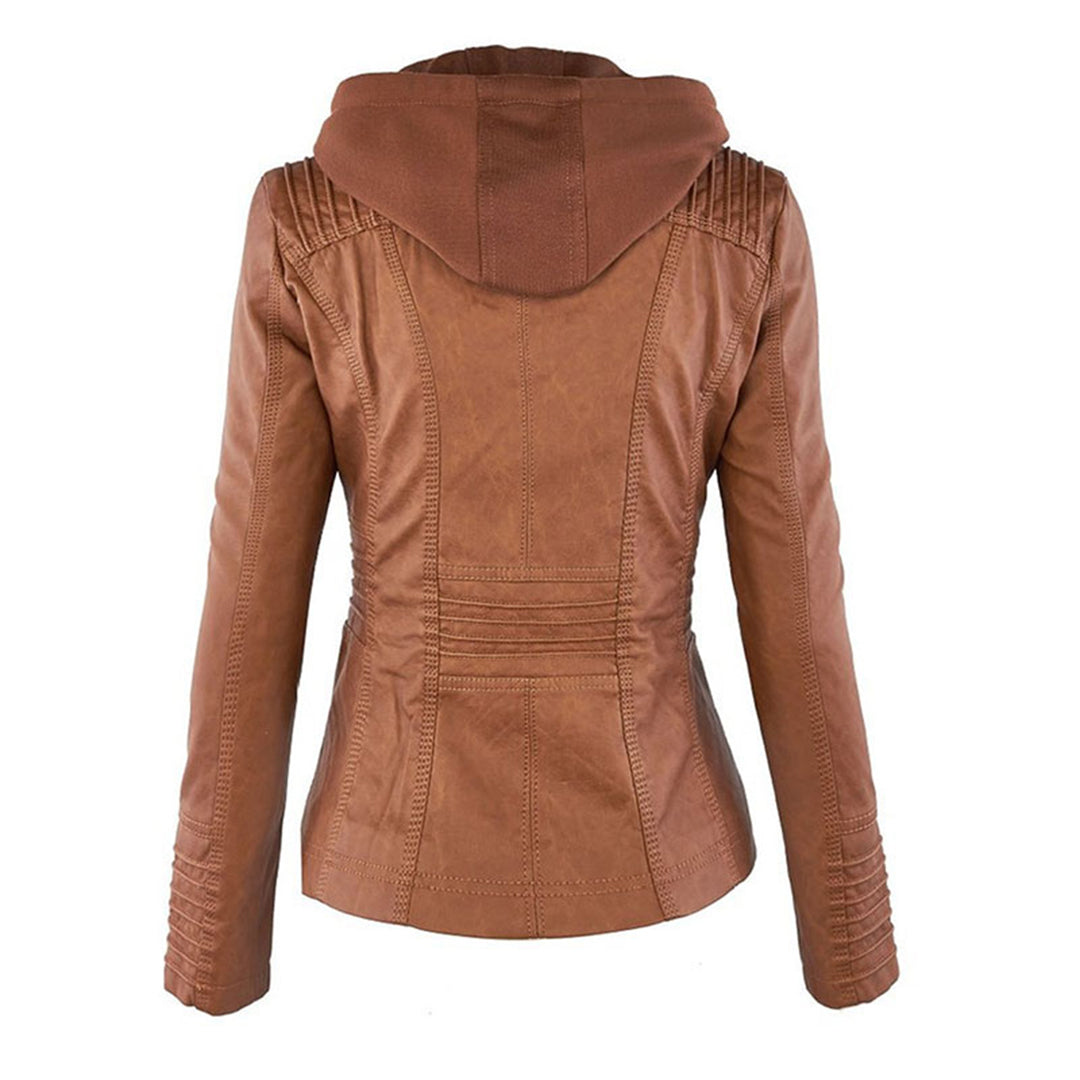 Zoe | Stylish Leather Jacket