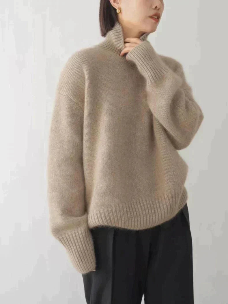 Madeline - Cashmere Turtleneck Sweater