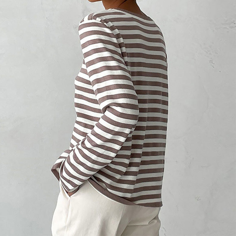 Abigail™ Striped Cotton Shirt