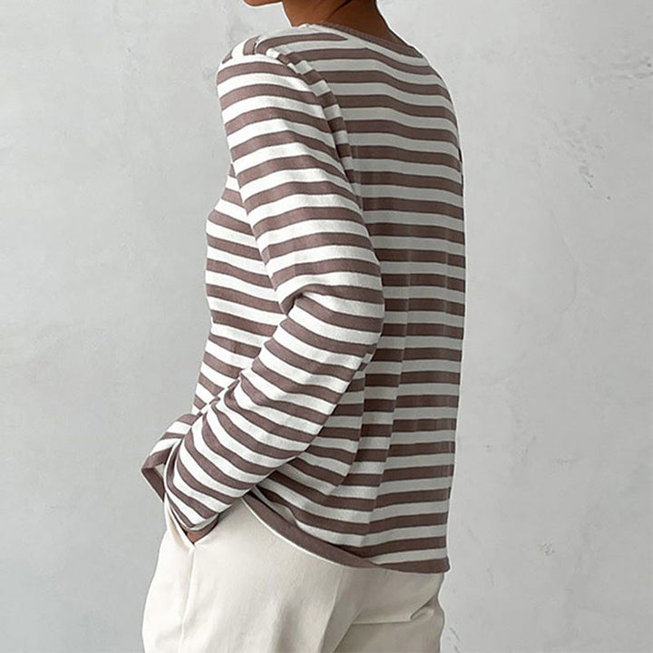 Abigail™ Striped Cotton Shirt