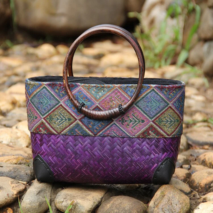 Bohemian Couture Handwoven Bag