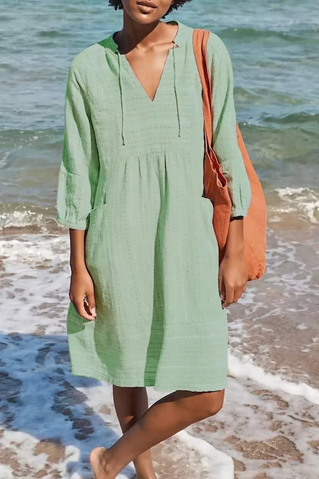 Holly - Elegant linen dress