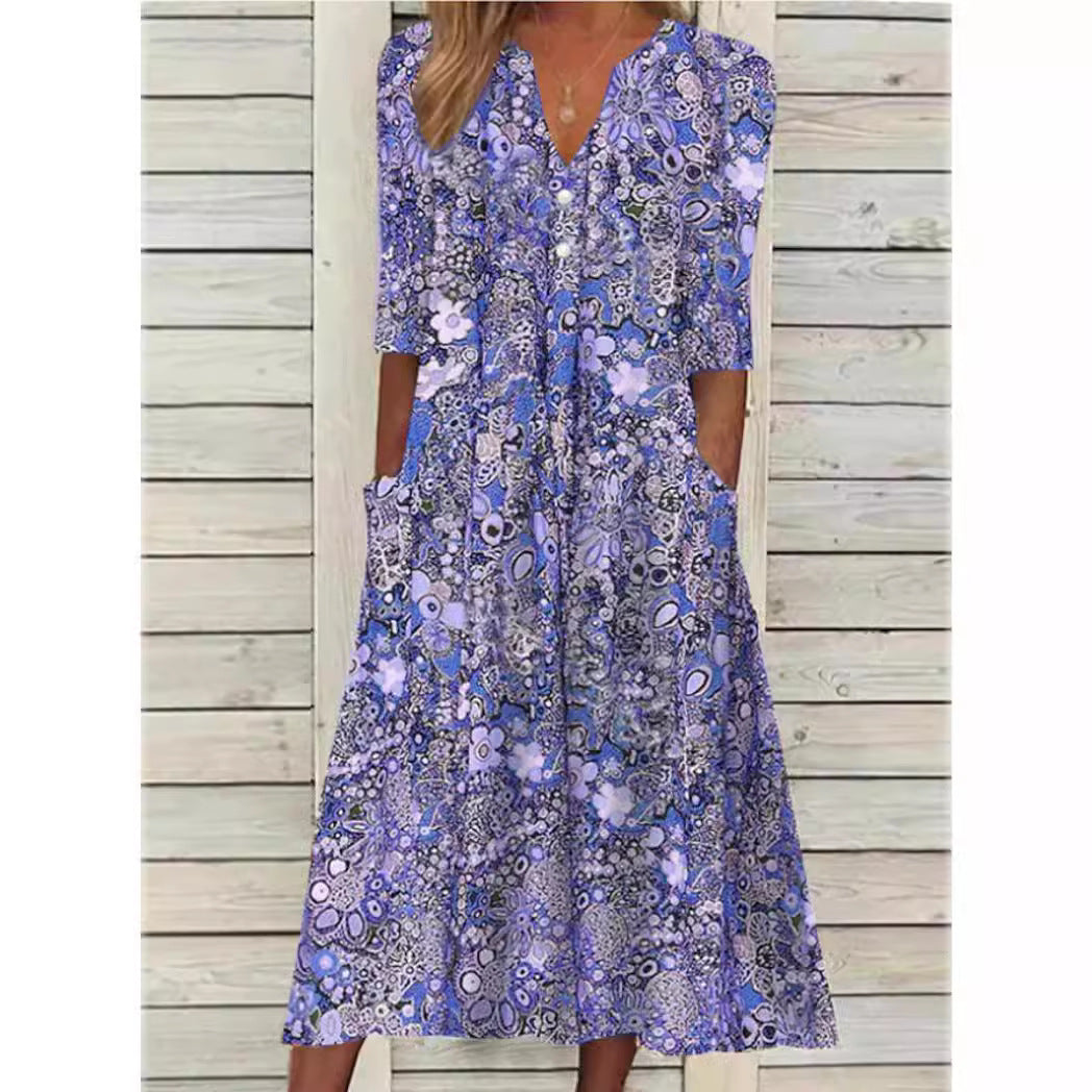 Anastasia - Floral Dress