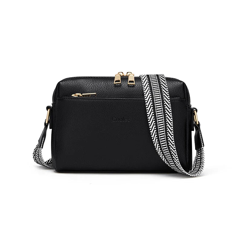 Maggie | Large Capacity Leather Crossbody Purse