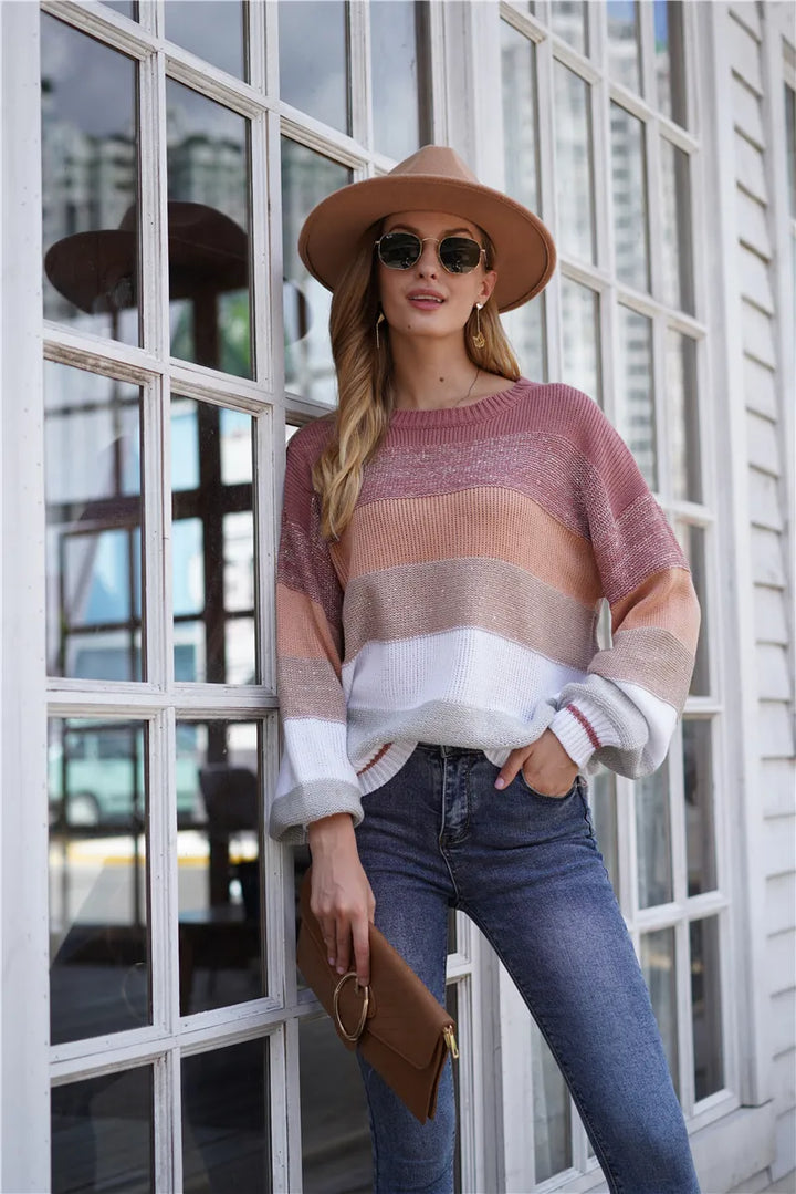 Rosie | Striped Oversized Sweater