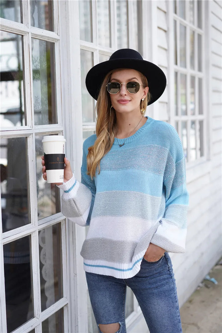 Rosie | Striped Oversized Sweater