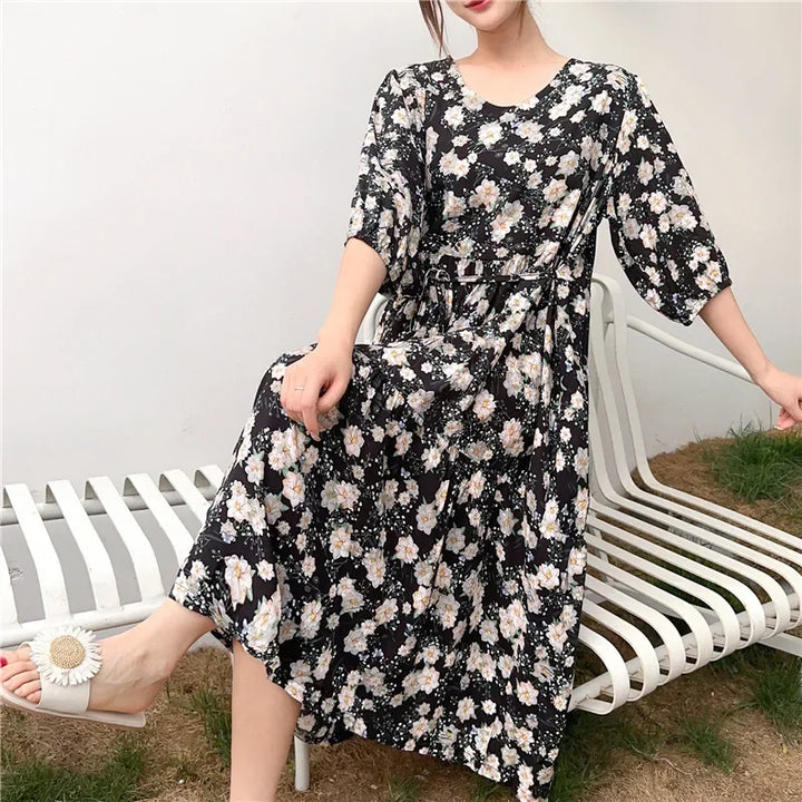 Marjolie - Flowy Dress