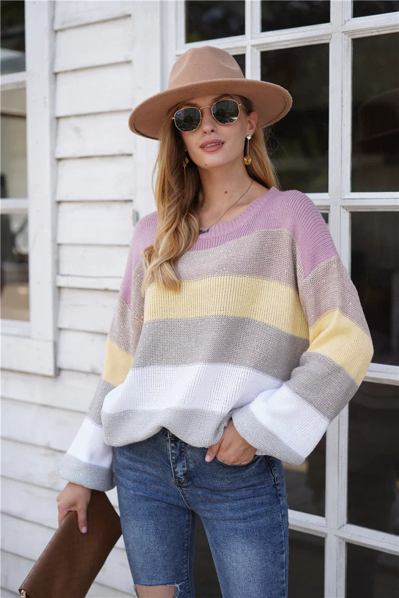 Rosie | Striped Oversized Sweater