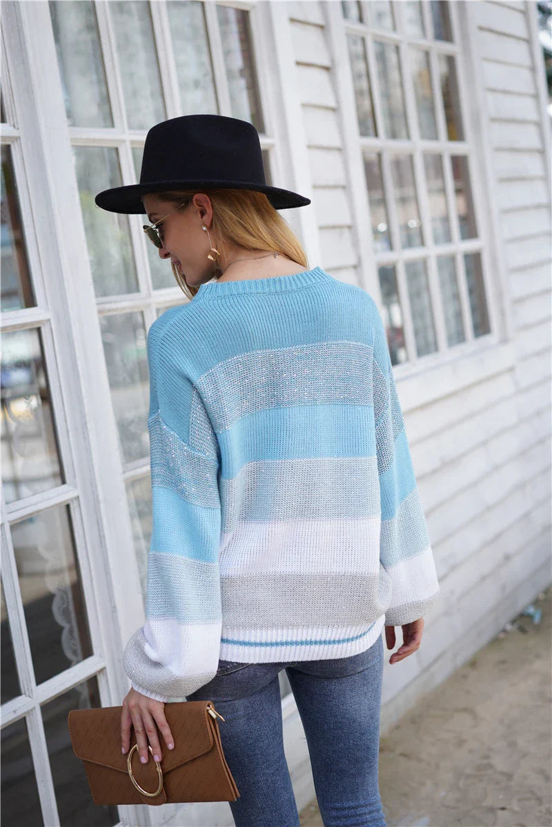 Rosie | Striped Oversized Sweater