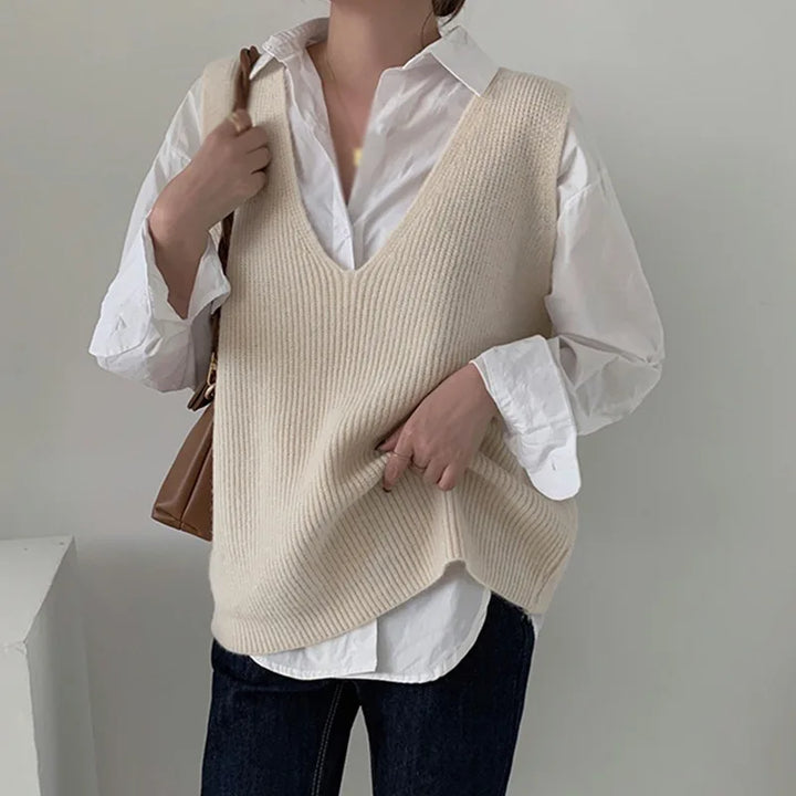 Sancia - Elegant Poncho Cardigan