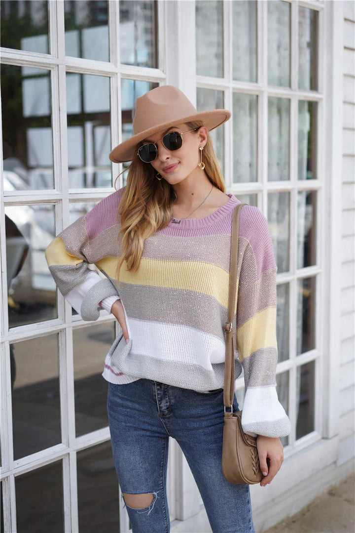 Rosie | Striped Oversized Sweater