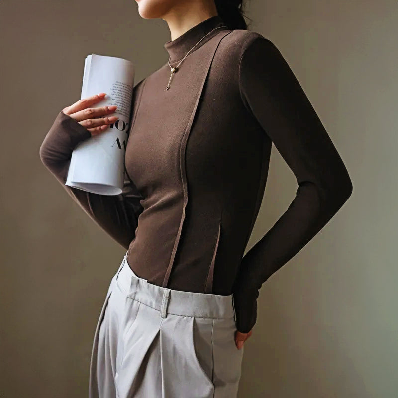 Lila - Turtleneck Shirt