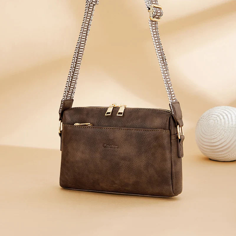 Maggie | Large Capacity Leather Crossbody Purse