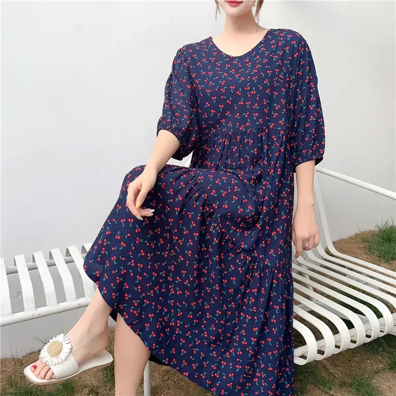 Marjolie - Flowy Dress