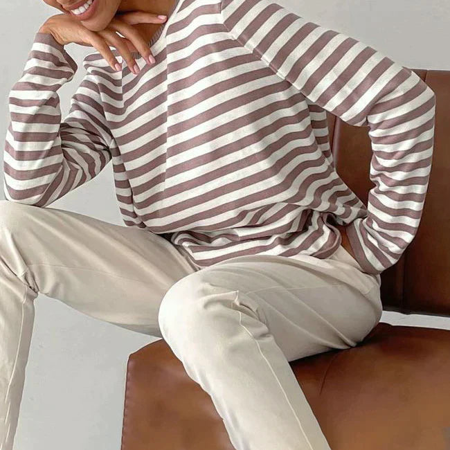 Abigail™ Striped Cotton Shirt