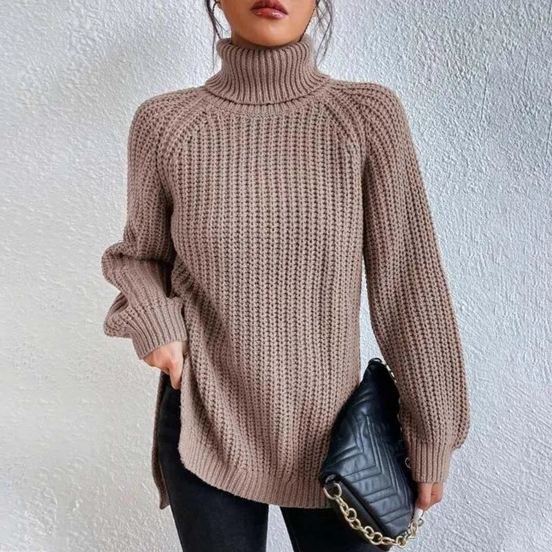 Chloe - Knitted Turtleneck Sweater