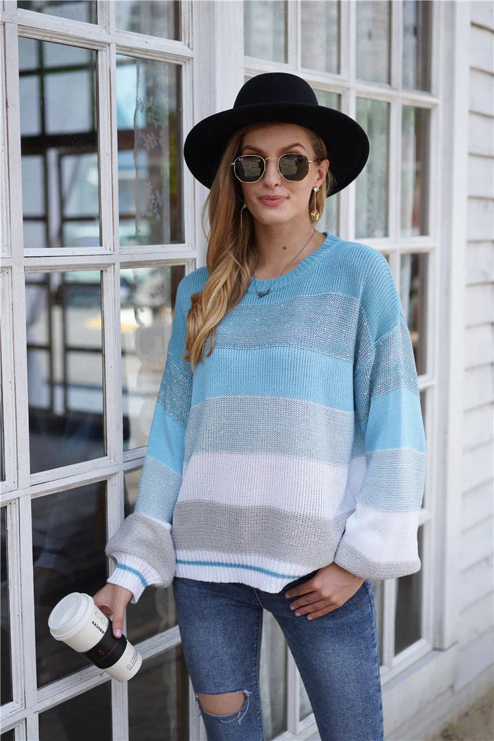 Rosie | Striped Oversized Sweater