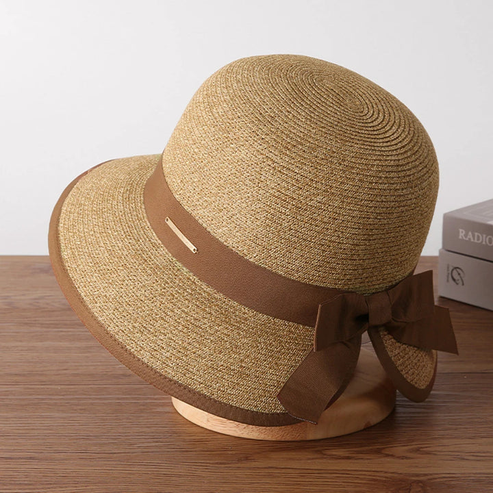 Cleo | Elegant wide-brimmed foldung sun hat