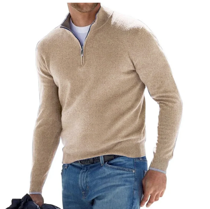 Oliver | Quarter Zip Sweater