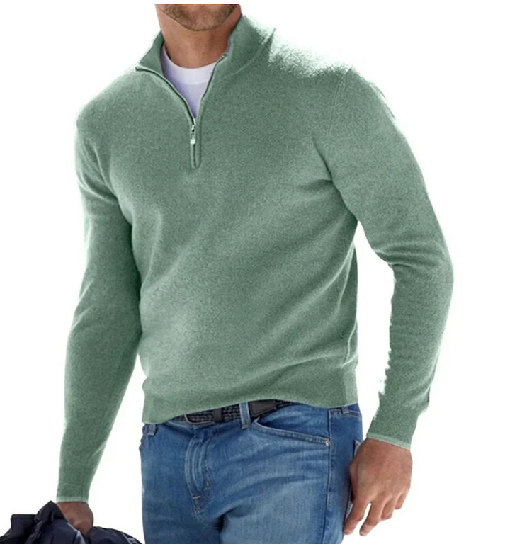 Oliver | Quarter Zip Sweater