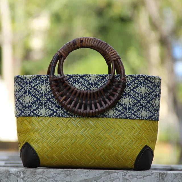 Bohemian Couture Handwoven Bag