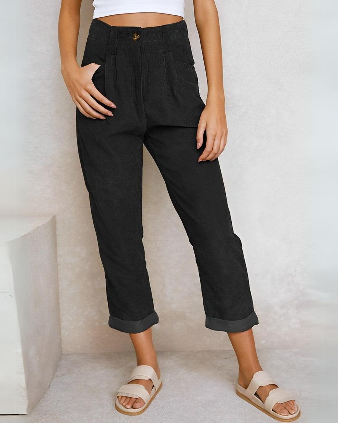 JENA - Stylish corduroy trousers