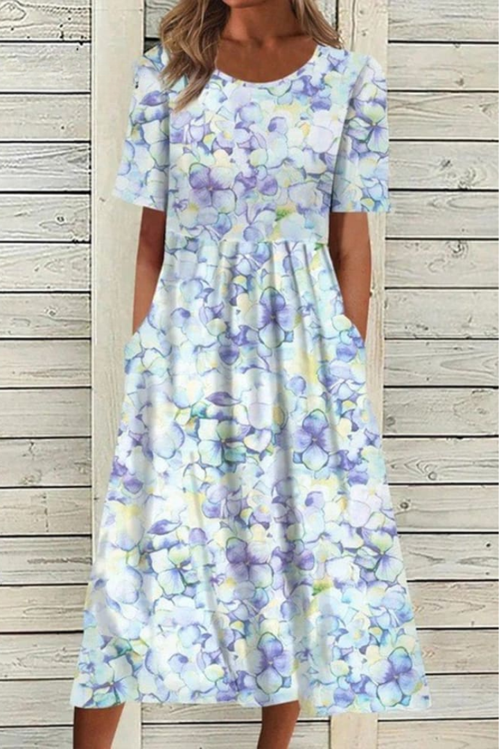 Milla | Floral Print Loose Dress