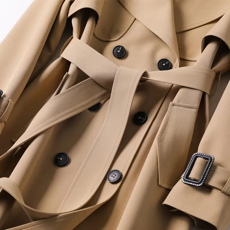 Chic Waterproof Trench Coat