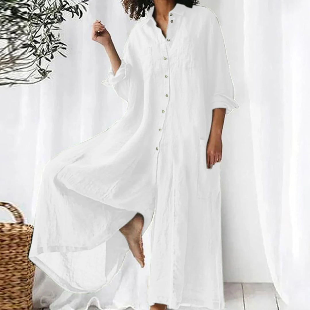 Imogen - Linen jumpsuit for women