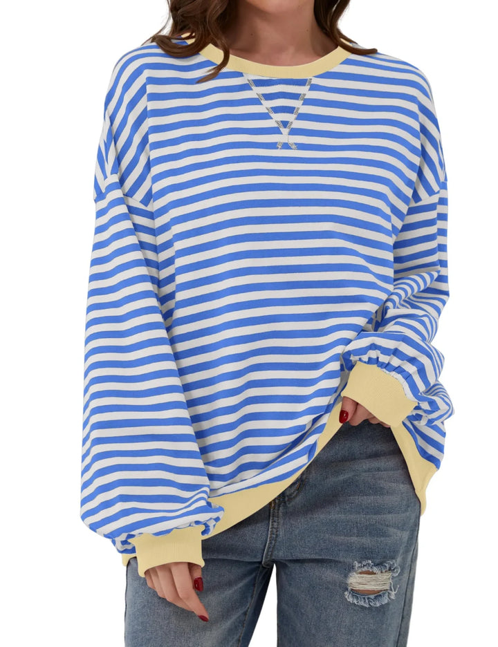 Willow - Oversized striped pullover