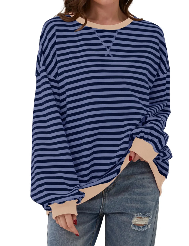 Willow - Oversized striped pullover